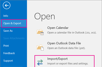 backup IMAP emails in Outlook