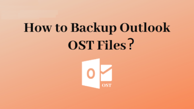 backup Exchange OST File
